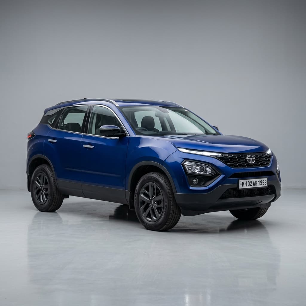 TATA HARRIER in Royal Blue